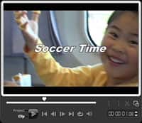 VideoStudio Pro X3:「Soccer Time」テンプレート
