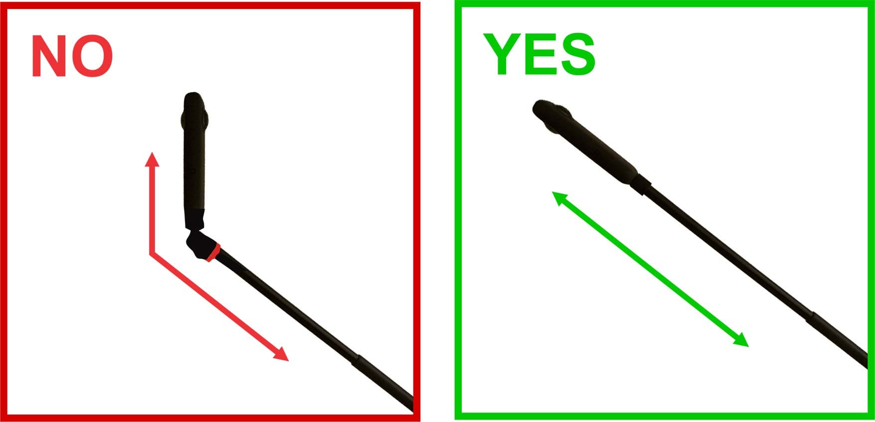 Mount your camera on the selfie stick