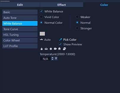 White Balance