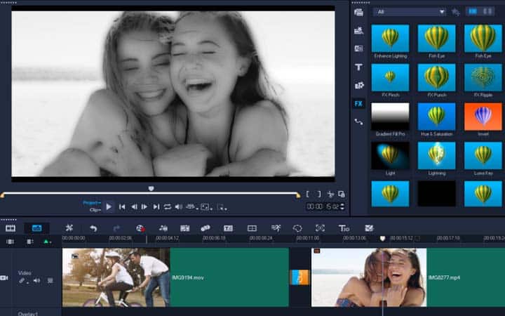 Bearbeiten der Videos