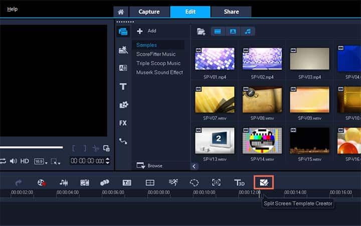 How to make split screen videos