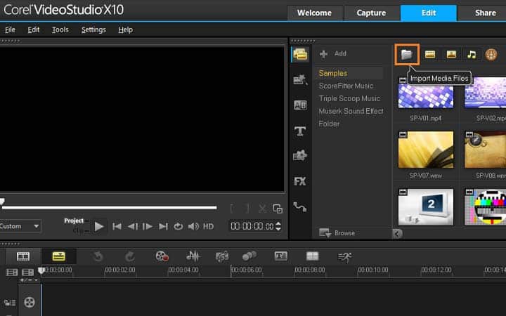 Add videos to library