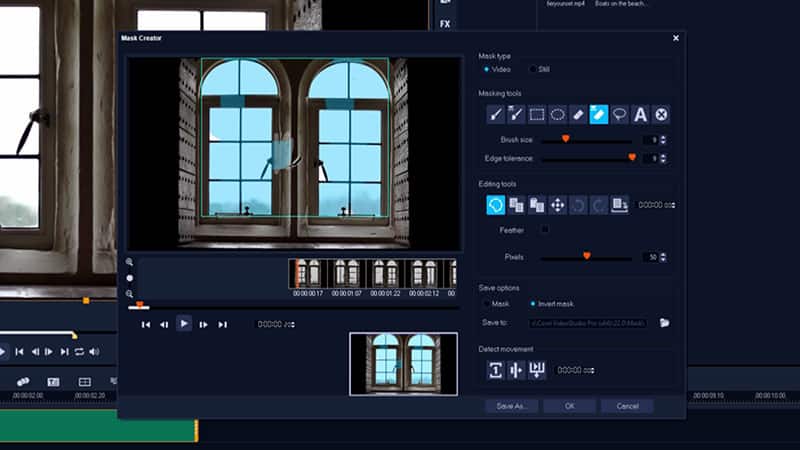 Make mask adjustments