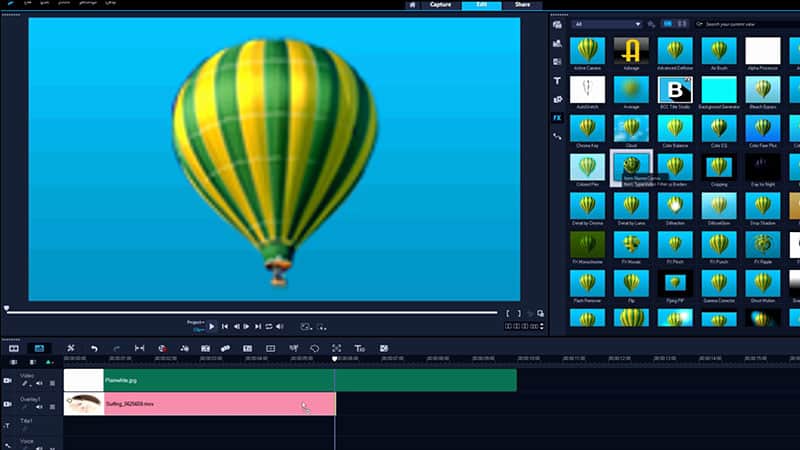 Apply creative effects
