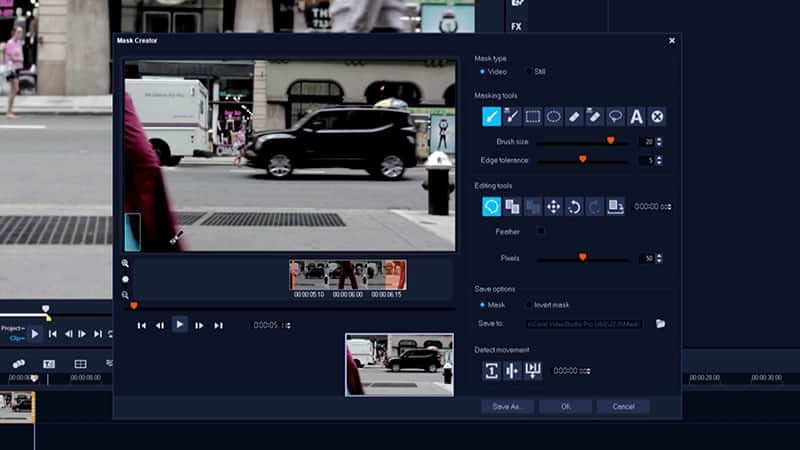 Identify your mask start point