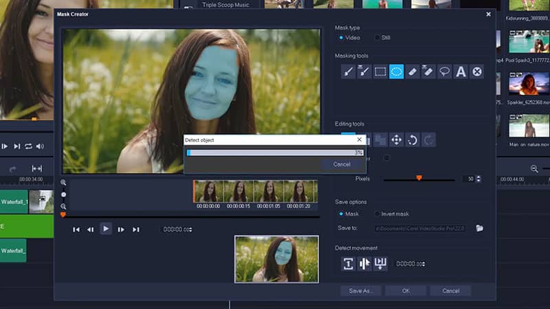 Track your subject’s motion
