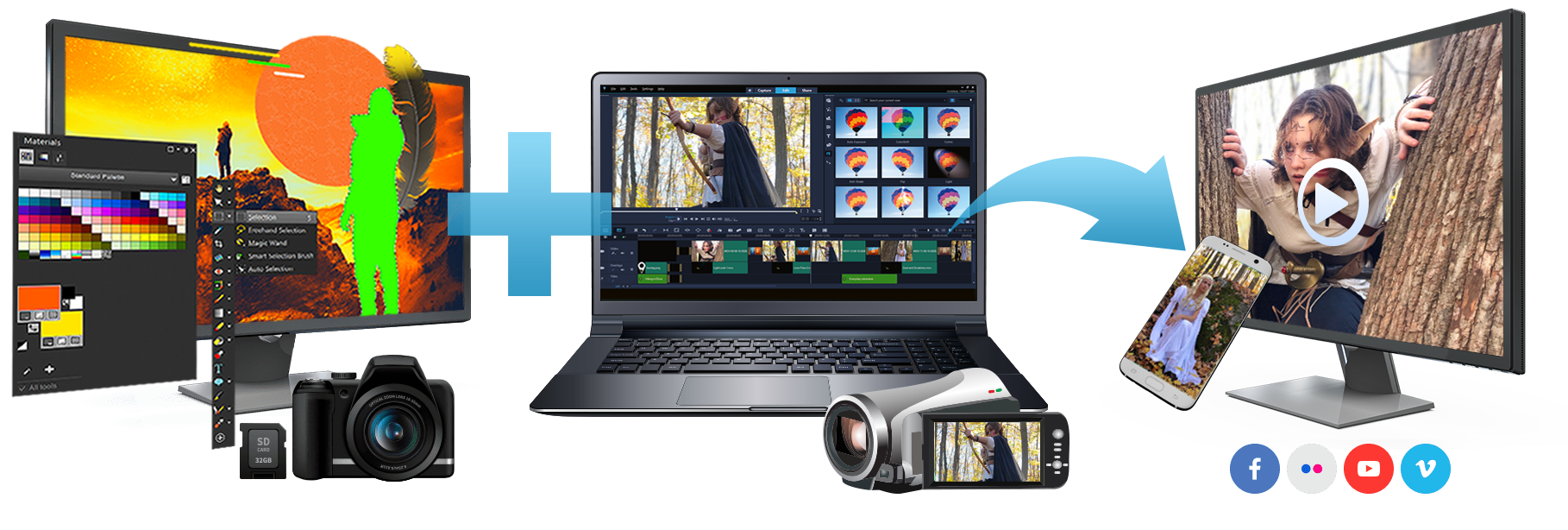 Editor di foto e video