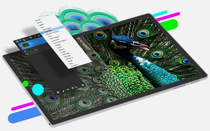 新機能！ブレンド モードのリアルタイム プレビュー
