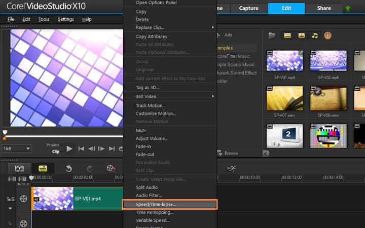 Add video to timeline