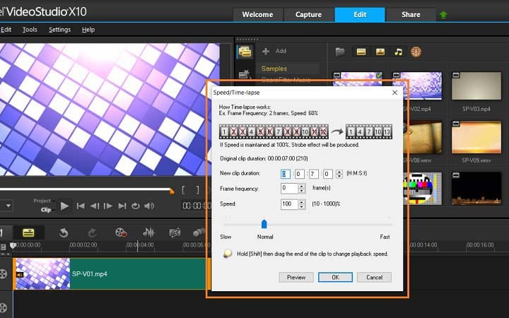 Create Time-lapse video